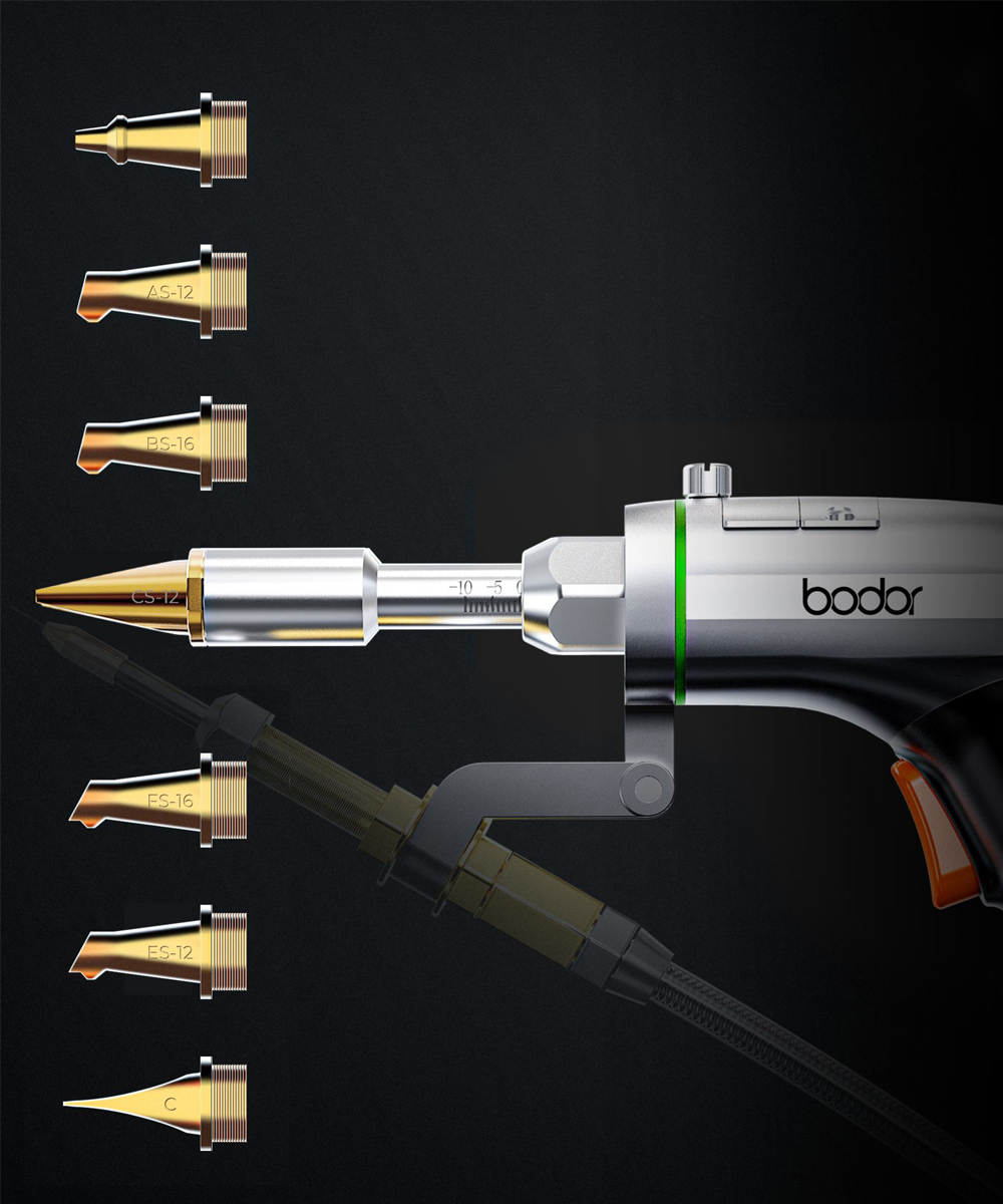 Bodor Aqu 2000W Self-Cooling Handheld Laser Welder – Fiber Laser Welding Machine - Image 4